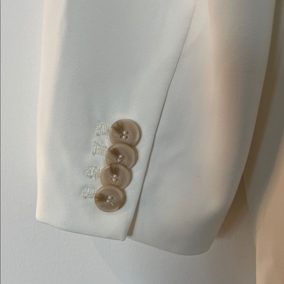 H&M Cream Blazer for Women Size L NWT - Picture 6 of 8